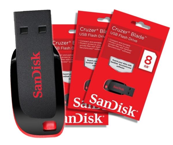 PENDRIVE 8GB SANDISK